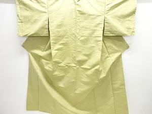 アンティーク　手織り紬着物